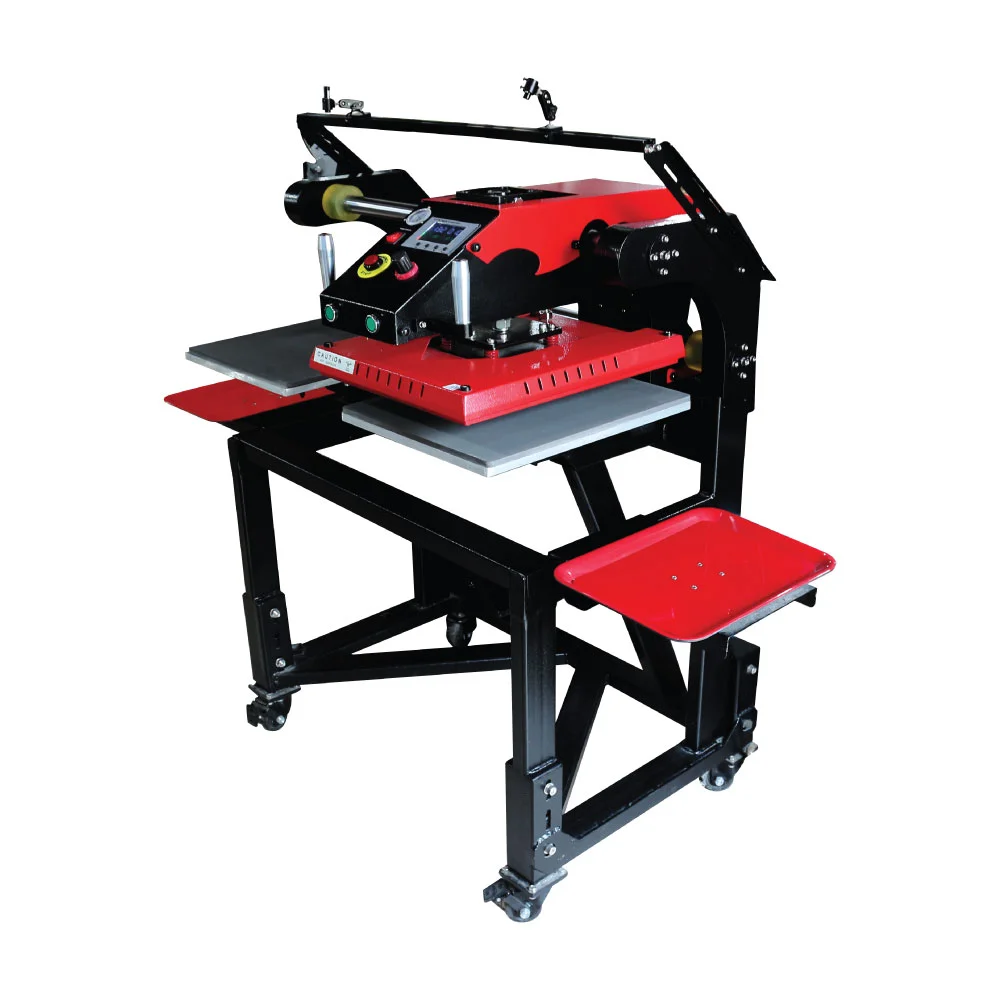 Double-Station-Heat-Press-HPM-06-2.jpg Pneumatic Double Station Heat Press with Stand - Image 1