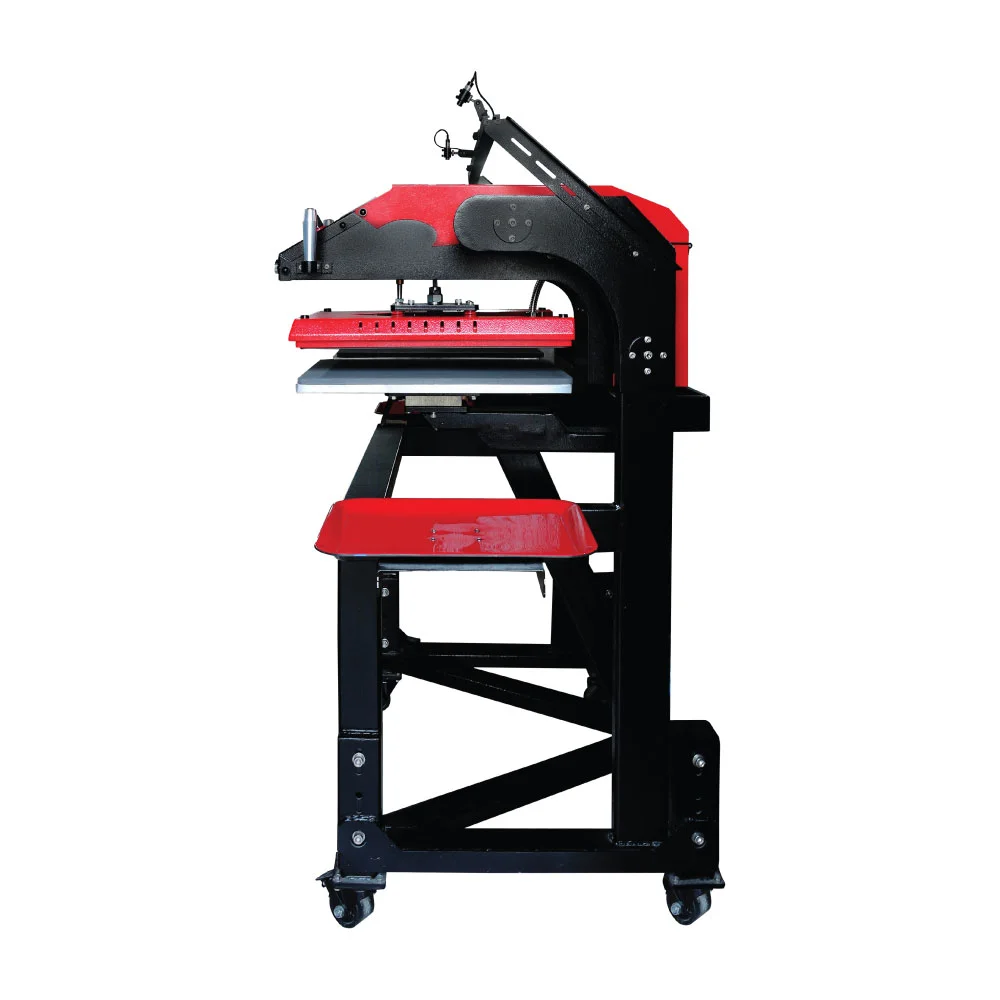 Pneumatic Double Station Heat Press with Stand - Image 4